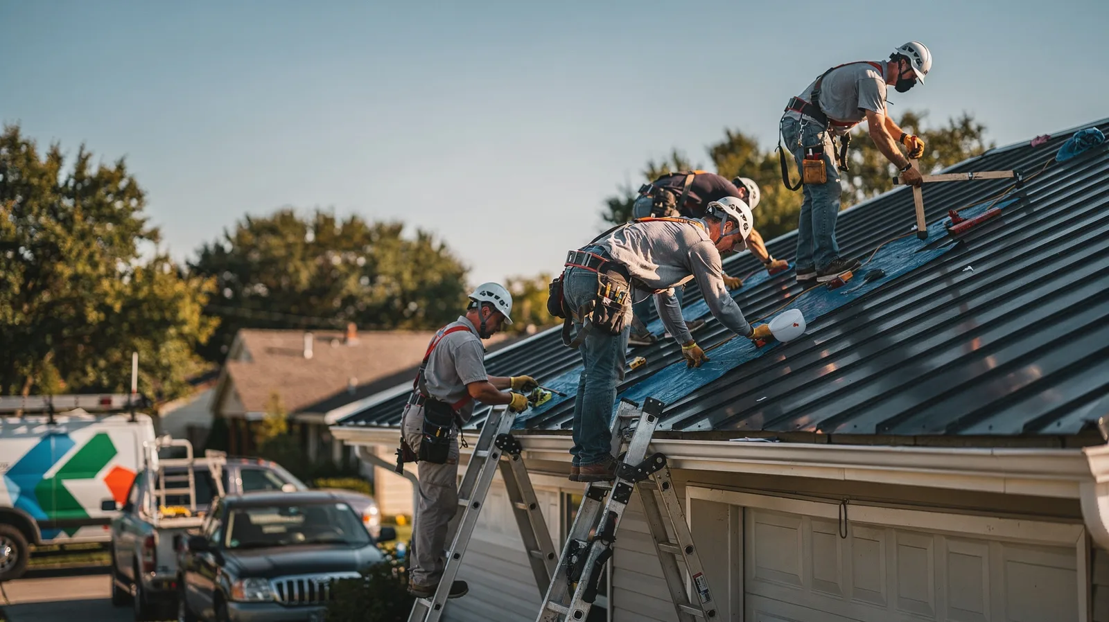 Metal Roof Installation in Burkett, TX near me